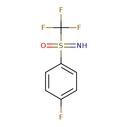 S-trifluoromethyl-p-fluorophenylsulfoximine