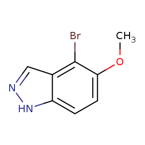 1H-Indazole, 4-bromo-5-methoxy-