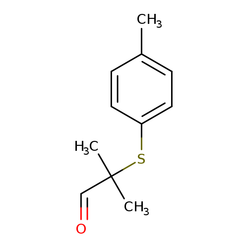 Propanal, 2-methyl-2-[(4-methylphenyl)thio]-