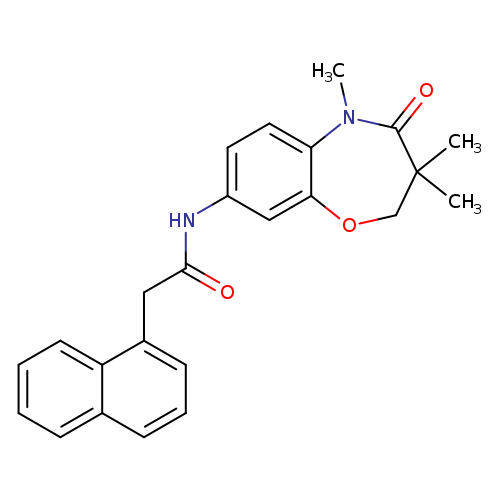 2-(naphthalen-1-yl)-N-(3,3,5-trimethyl-4-oxo-2,3,4,5-tetrahydro-1,5-benzoxazepin-8-yl)acetamide