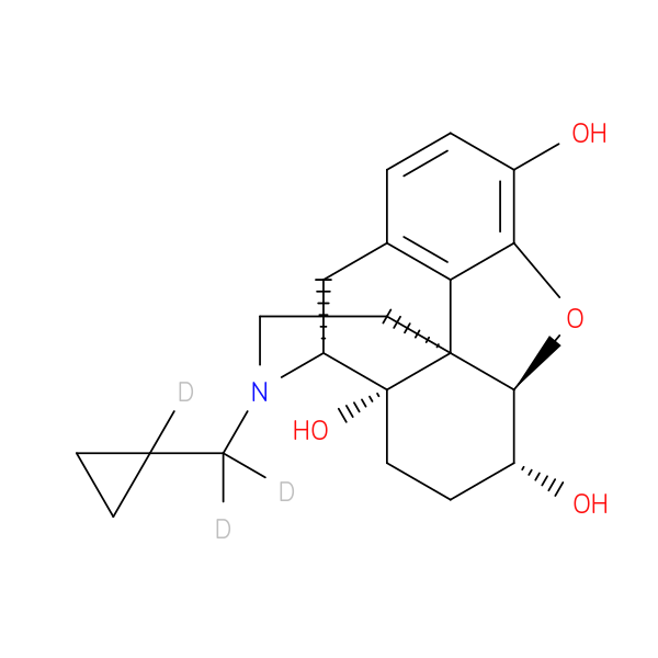(5α,6β)-17-(cyclopropylmethyl)-4,5-epoxy-d3-morphinan-3,6,14-triol