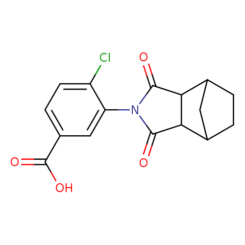 4-Chloro-3-(1,3-dioxooctahydro-2h-4,7-methanoisoindol-2-yl)benzoic acid