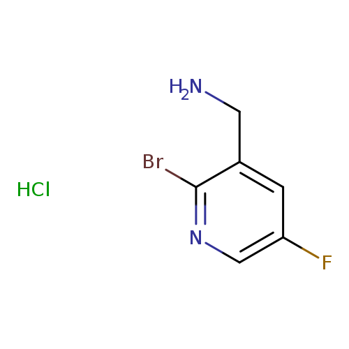 (2-Bromo-5-fluoropyridin-3-yl)methanamine hydrochloride