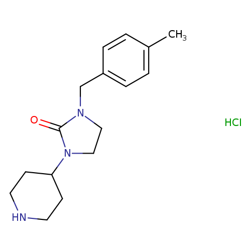 1-(4-METHYLBENZYL)-3-PIPERIDIN-4-YLIMIDAZOLIDIN-2-ONE