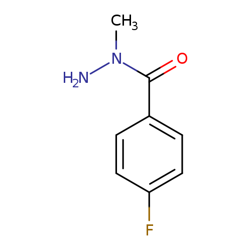 Benzoic acid, 4-fluoro-, 1-methylhydrazide