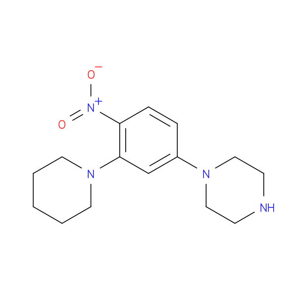 1-(4-Nitro-3-(piperidin-1-yl)phenyl)piperazine