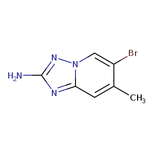 2-Amino-6-bromo-7-methyl-[1,2,4]triazolo[1,5-a]pyridine
