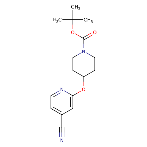 tert-Butyl 4-((4-cyanopyridin-2-yl)oxy)piperidine-1-carboxylate