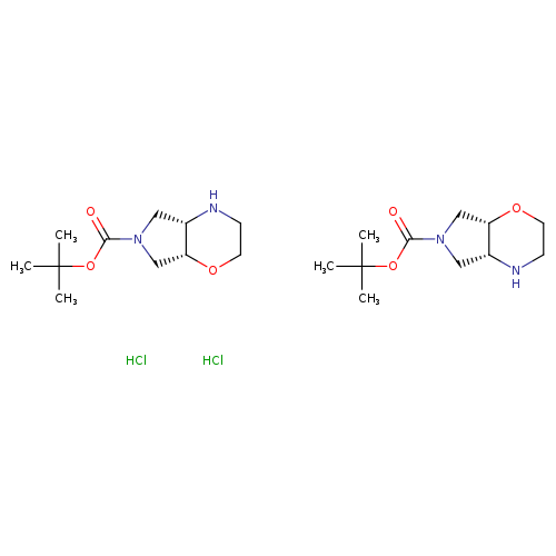 (4aS,7aR)-tert-butyl hexahydropyrrolo[3,4-b][1,4]oxazine-6(2H)-carboxylate hydrochloride