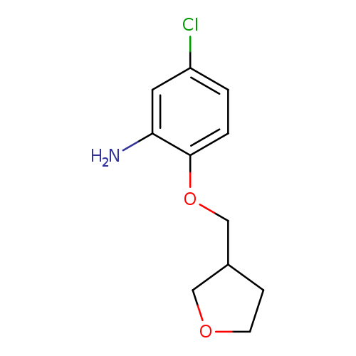 5-Chloro-2-(oxolan-3-ylmethoxy)aniline