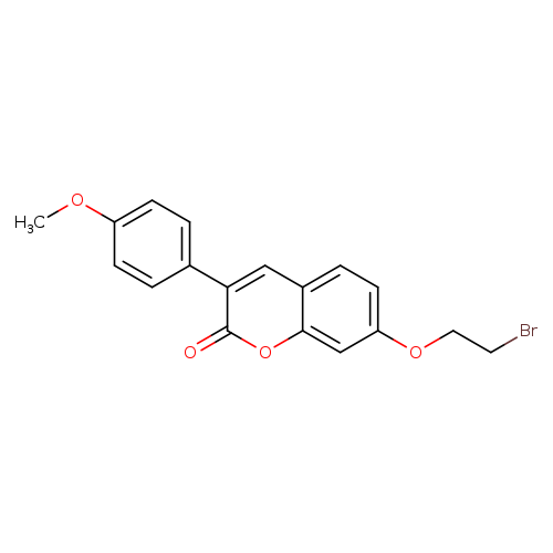 7-(2-bromoethoxy)-3-(4-methoxyphenyl)-2H-chromen-2-one