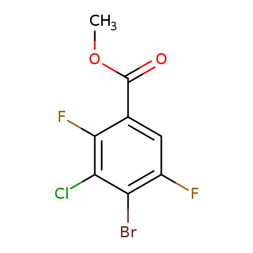 methyl 4-bromo-3-chloro-2,5-difluoro-benzoate