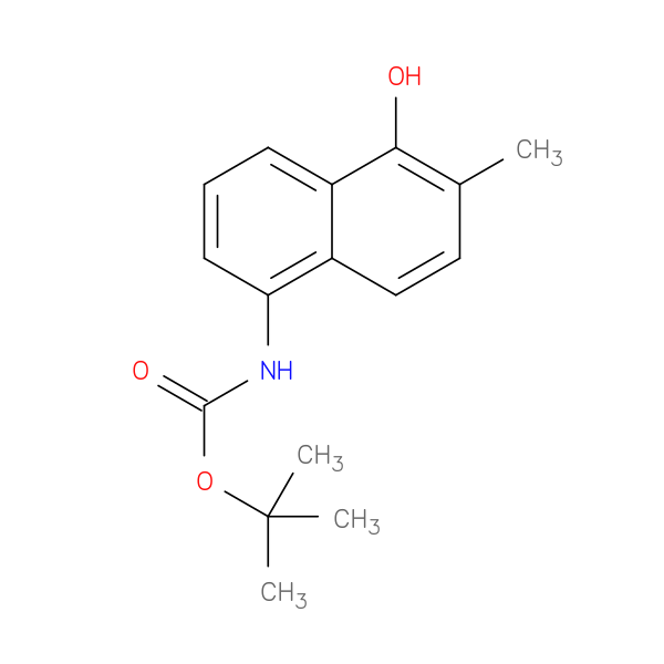 tert-Butyl (5-hydroxy-6-methylnaphthalen-1-yl)carbamate