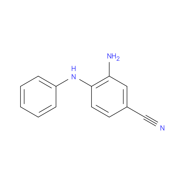 3-Amino-4-(phenylamino)benzonitrile
