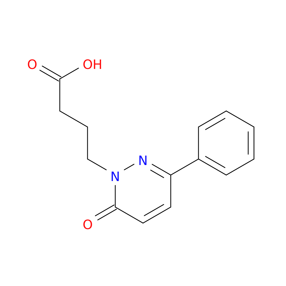 4-(6-OXO-3-PHENYLPYRIDAZIN-1(6H)-YL)BUTANOIC ACID