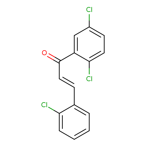 (2E)-3-(2-chlorophenyl)-1-(2,5-dichlorophenyl)prop-2-en-1-one
