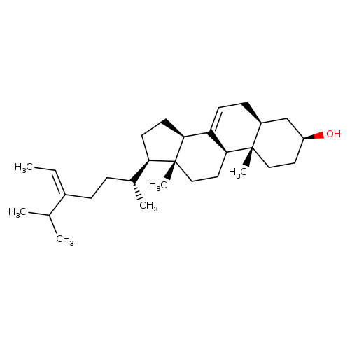 Stigmasta-7,24(28)-dien-3-ol, (3β,5α,24Z)-