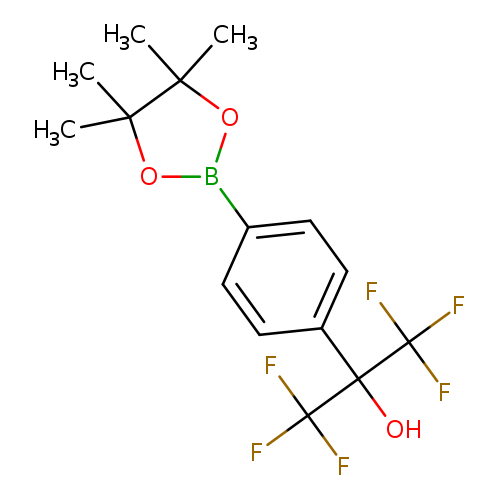 1,1,1,3,3,3-Hexafluoro-2-(4-(4,4,5,5-tetramethyl-1,3,2-dioxaborolan-2-yl)phenyl)propan-2-ol