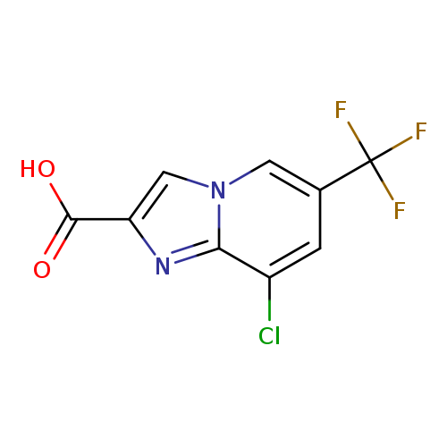 8-Chloro-6-(trifluoromethyl)imidazo[1,2-a]pyridine-2-carboxylic acid