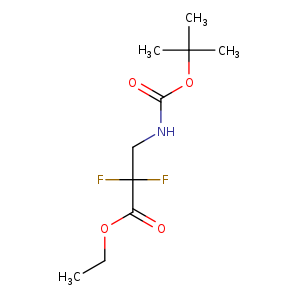 Ethyl 3-(Boc-amino)-2,2-difluoropropanoate