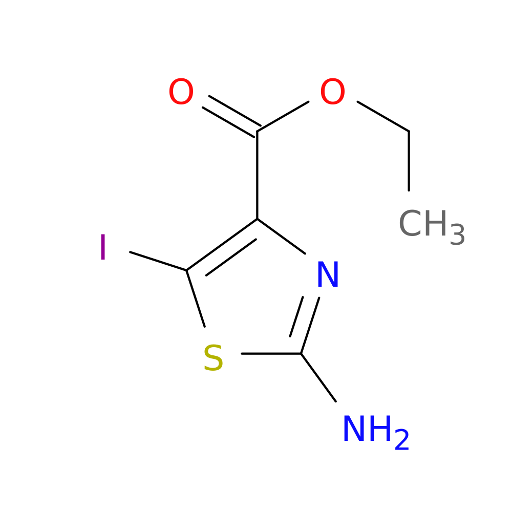 Ethyl 2-amino-5-iodothiazole-4-carboxylate