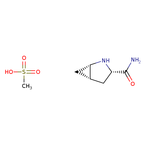 (1S,3S,5S)-2-Azabicyclo[3.1.0]hexane-3-carboxamide methanesulfonate