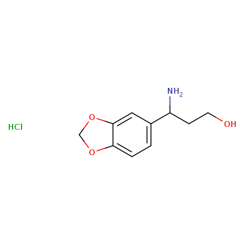 3-Amino-3-benzo[1,3]dioxol-5-yl-propan-1-ol hydrochloride