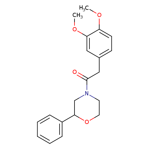 2-(3,4-dimethoxyphenyl)-1-(2-phenylmorpholin-4-yl)ethan-1-one