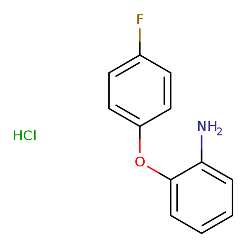 [2-(4-fluorophenoxy)phenyl]amine hydrochloride