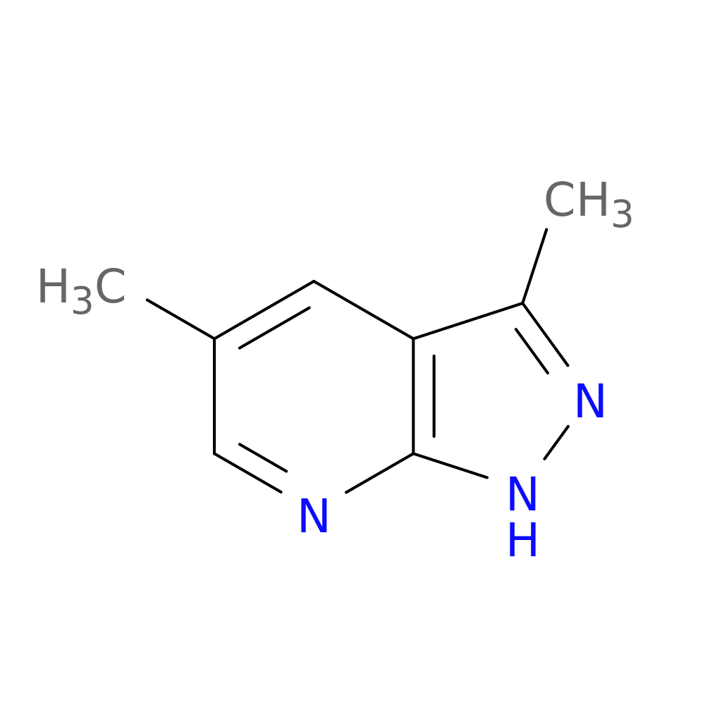1H-Pyrazolo[3,4-b]pyridine, 3,5-dimethyl-