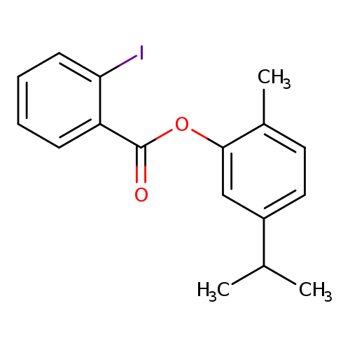 5-isopropyl-2-methylphenyl 2-iodobenzoate
