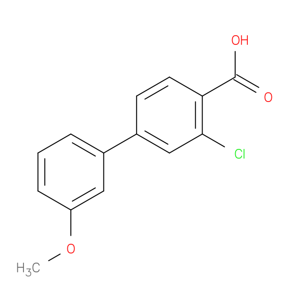 2-Chloro-4-(3-methoxyphenyl)benzoic acid