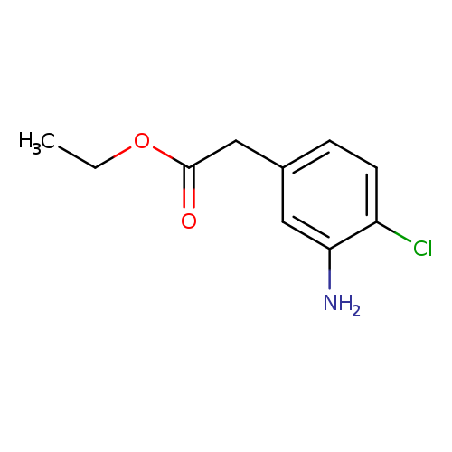 Ethyl 2-(3-amino-4-chlorophenyl)acetate