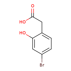 Benzeneacetic acid, 4-bromo-2-hydroxy-