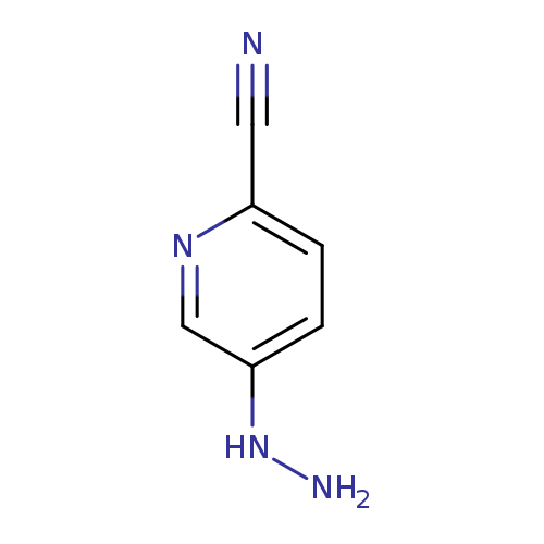 5-hydrazinylpyridine-2-carbonitrile