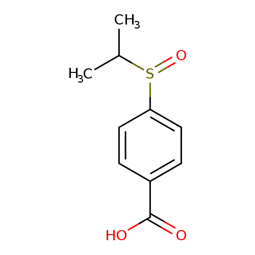 4-(propane-2-sulfinyl)benzoic acid
