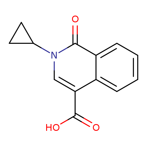 2-Cyclopropyl-1-oxo-1,2-dihydroisoquinoline-4-carboxylic acid