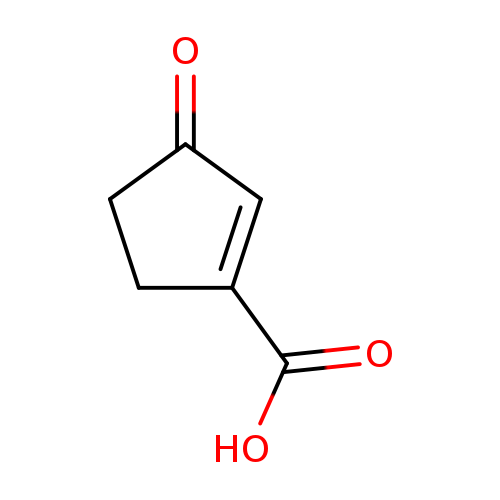 3-Oxocyclopent-1-enecarboxylic acid
