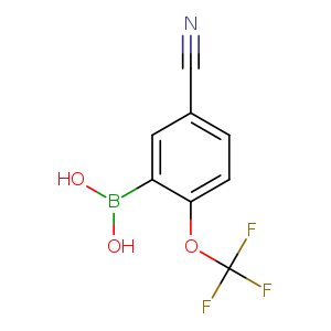 (5-Cyano-2-(trifluoromethoxy)phenyl)boronic acid