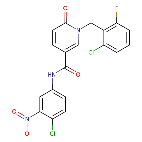 N-(4-chloro-3-nitrophenyl)-1-[(2-chloro-6-fluorophenyl)methyl]-6-oxo-1,6-dihydropyridine-3-carboxamide