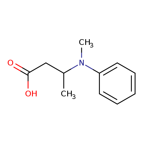 3-[Methyl(phenyl)amino]butanoic acid