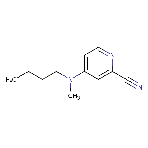 4-[butyl(methyl)amino]pyridine-2-carbonitrile