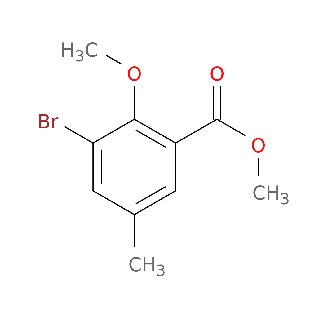 Methyl 3-bromo-2-methoxy-5-methylbenzoate
