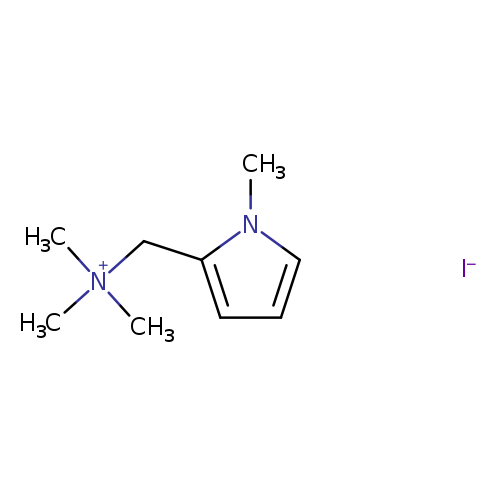 trimethyl[(1-methyl-1H-pyrrol-2-yl)methyl]azanium iodide