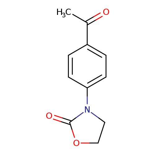 2-Oxazolidinone, 3-(4-acetylphenyl)-