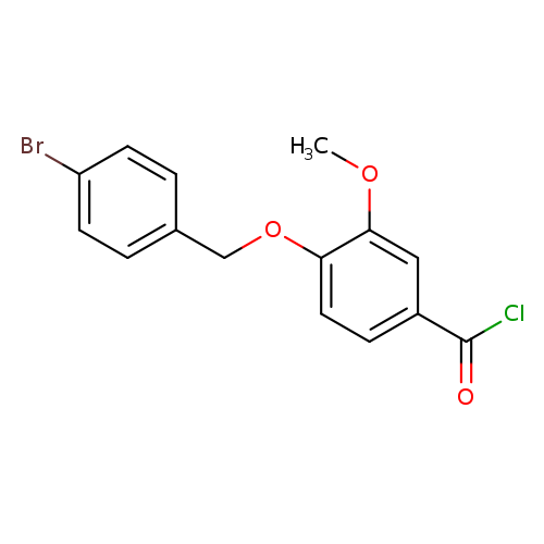 4-[(4-Bromobenzyl)oxy]-3-methoxybenzoyl chloride