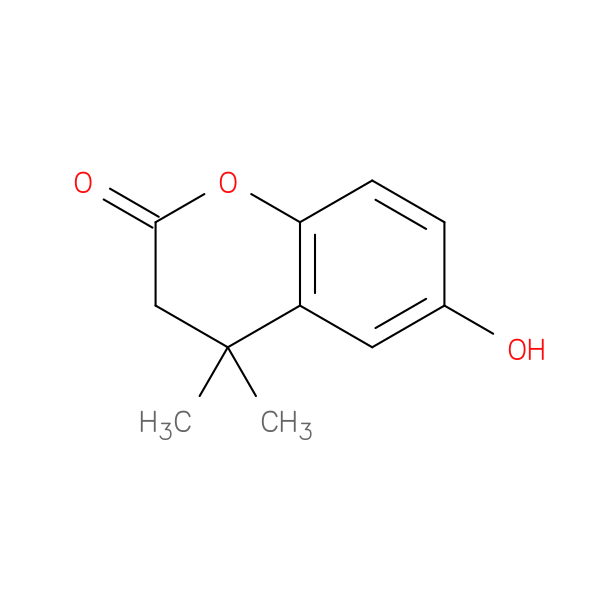 6-hydroxy-4,4-dimethyl-3,4-dihydro-2H-1-benzopyran-2-one