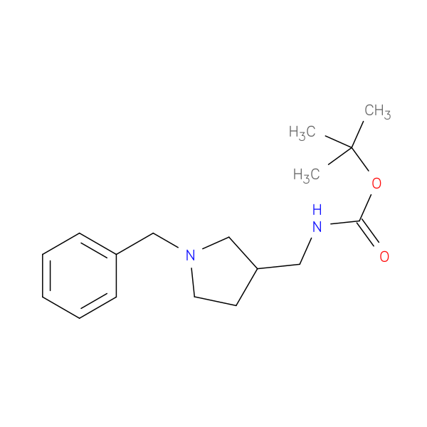tert-Butyl ((1-benzylpyrrolidin-3-yl)methyl)carbamate