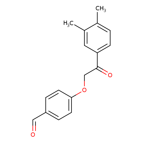 4-[2-(3,4-dimethylphenyl)-2-oxoethoxy]benzaldehyde