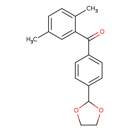 2,5-Dimethyl-4'-(1,3-dioxolan-2-yl)benzophenone
